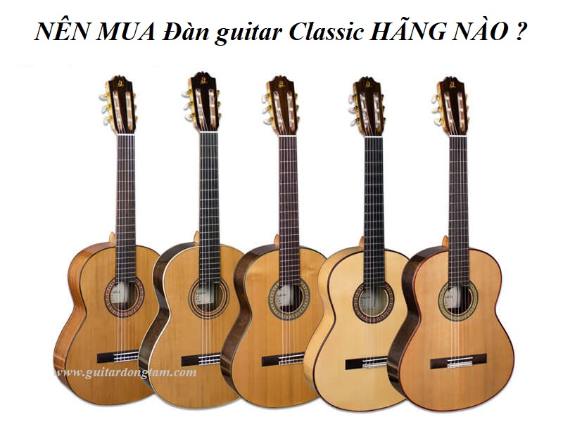 Nên mua Guitar Classic hãng nào ? Cordoba, Yamaha hay Takamine ?