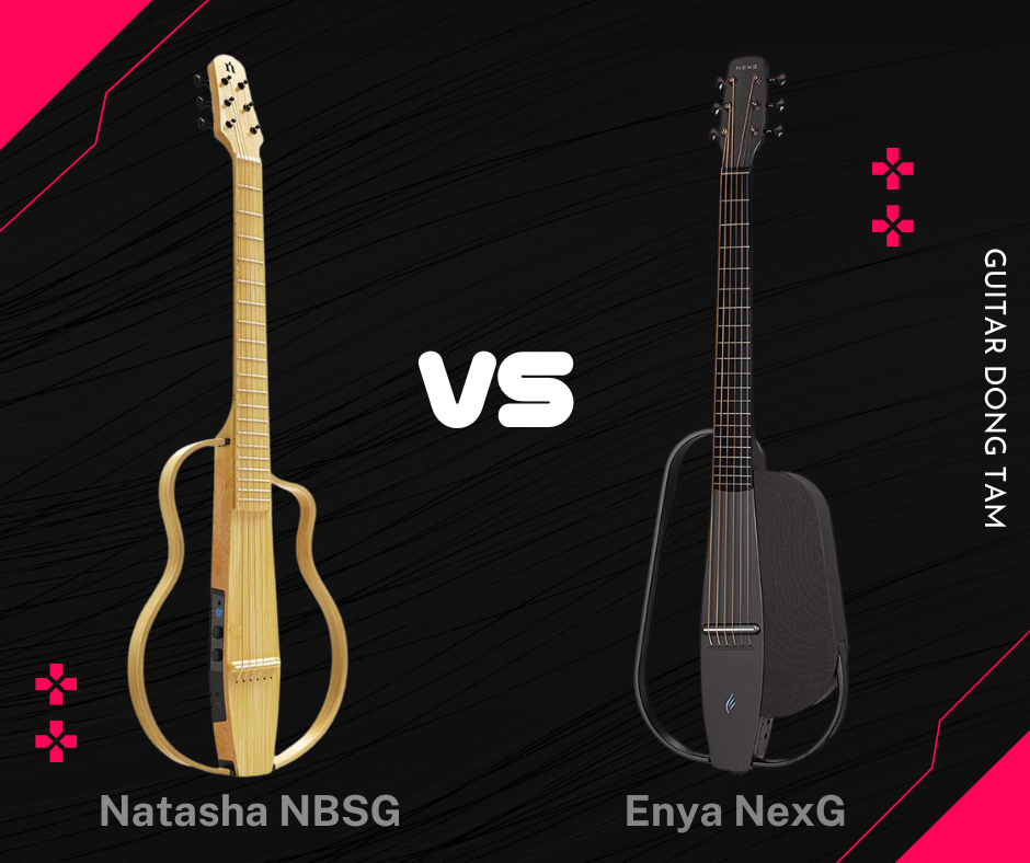 So sánh Guitar Natasha NBSG và Enya NexG | Cuộc chiến Guitar Smart 